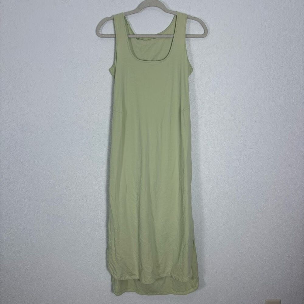 Lululemon Pima Cottonโ Open-Back MidiโDress Dewy Green Womenโs 6